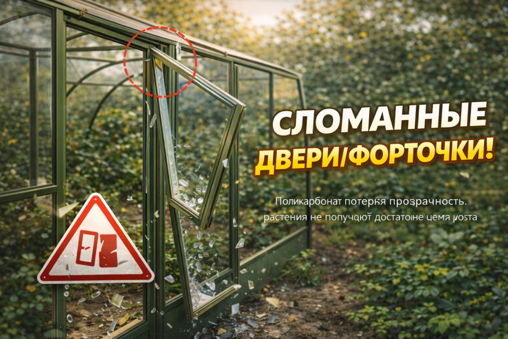 Сломанные двери